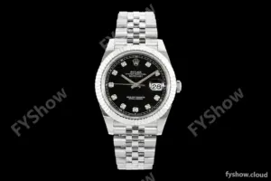 Rolex - Datejust 126334 41mm Gain Weight Jub Flt 904L SS/SS Blk/Dia QF SH3235