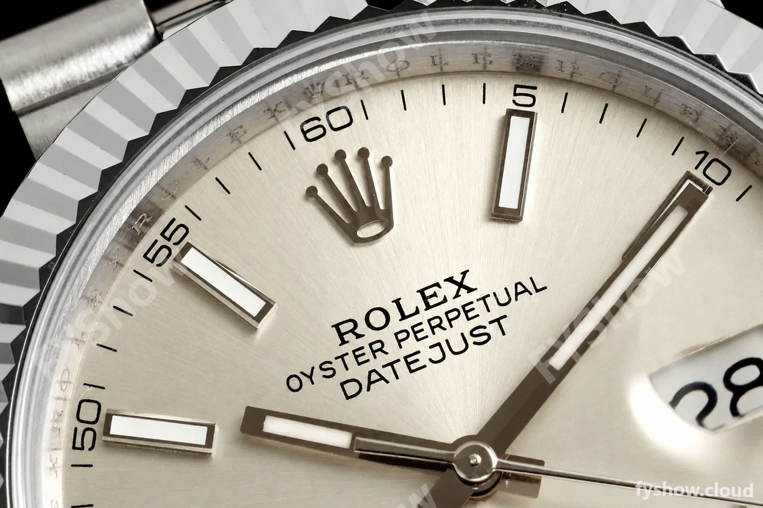 Rolex - Datejust 126334 41mm Gain Weight Jub Flt 904L SS/SS Silv/Stk QF SH3235 - Image 26