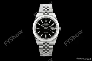 Rolex - Datejust 126334 41mm Gain Weight Jub Flt 904L SS/SS Blk/Stk QF SH3235