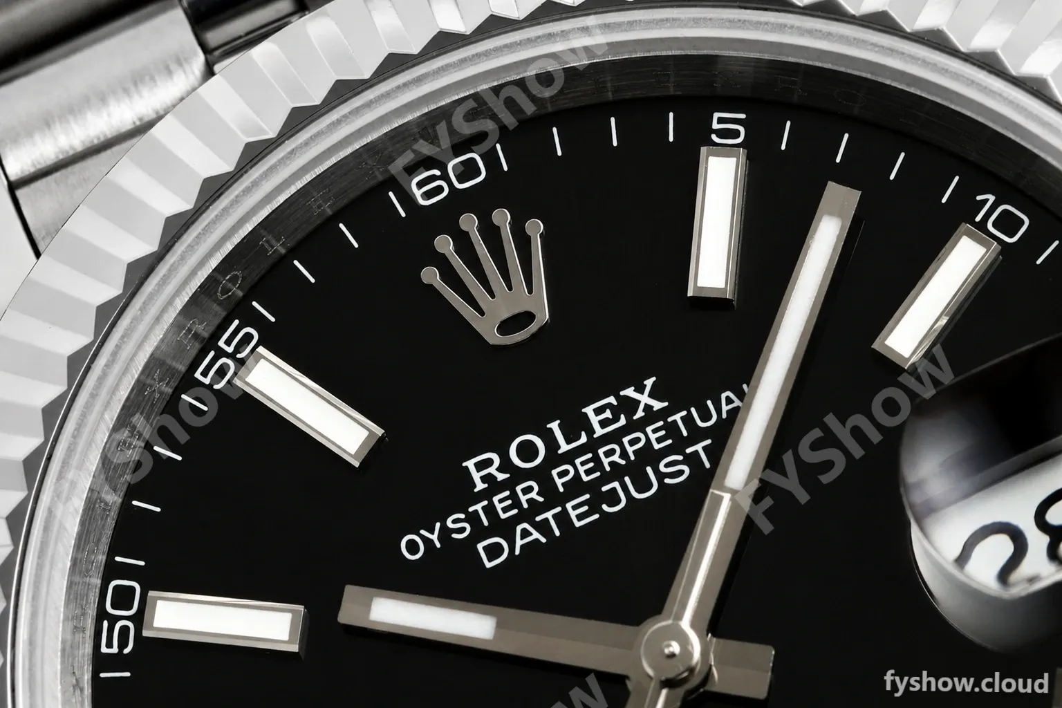 Rolex - Datejust 126334 41mm Gain Weight Jub Flt 904L SS/SS Blk/Stk QF SH3235 - Image 26