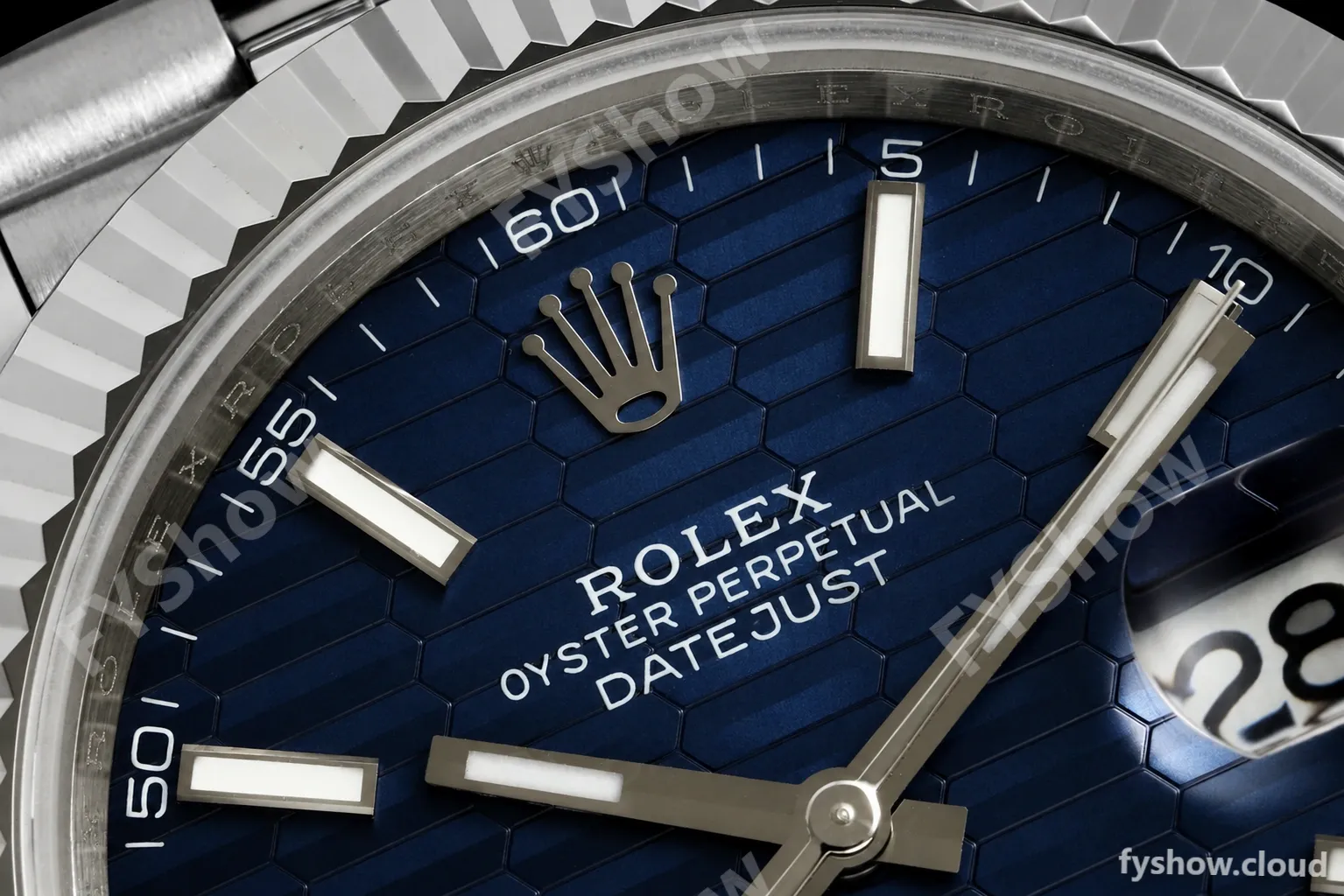 Rolex - Datejust 126334 41mm Gain Weight Jub Flt 904L SS/SS F-Blu/Stk QF SH3235 - Image 26
