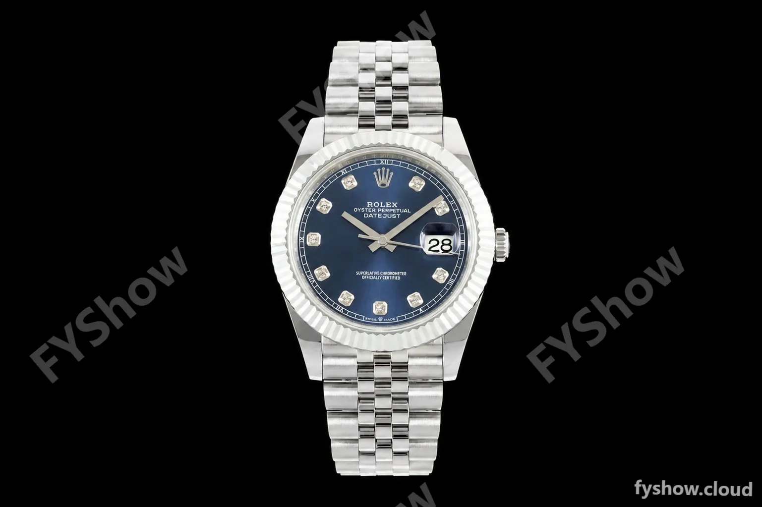 Rolex - Datejust 126334 41mm Gain Weight Jub Flt 904L SS/SS Blu/Dia QF SH3235