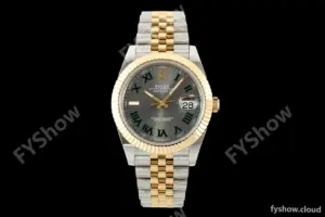 Rolex - Datejust 126333 41mm Wimbledon 904L Gain Weight Jub Flt YG/SS Grey/Rmn QF SH3235