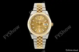 Rolex - Datejust 126333 41mm 904L Gain Weight Jub Flt YG/SS Gold/Stk QF SH3235