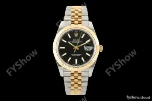 Datejust 126333 41mm 904L Gain Weight Jub Flt YG/SS Blk/Stk QF SH3235