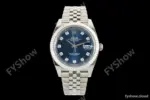Rolex - Datejust 126334 41mm Jub Flt 904L SS/SS Blu/Dia Clean Plus DD3235