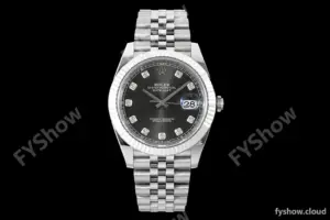Rolex - Datejust 126334 41mm Jub Flt 904L SS/SS Gray/Dia Clean Plus DD3235