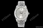 Rolex - Datejust 126334 41mm Jub Flt 904L SS/SS Silv/Stk Clean Plus DD3235