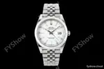 Rolex - Datejust 126334 41mm Jub Flt 904L SS/SS Wht/Stk Clean Plus DD3235