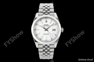Rolex - Datejust 126334 41mm Jub Flt 904L SS/SS Wht/Stk Clean Plus DD3235