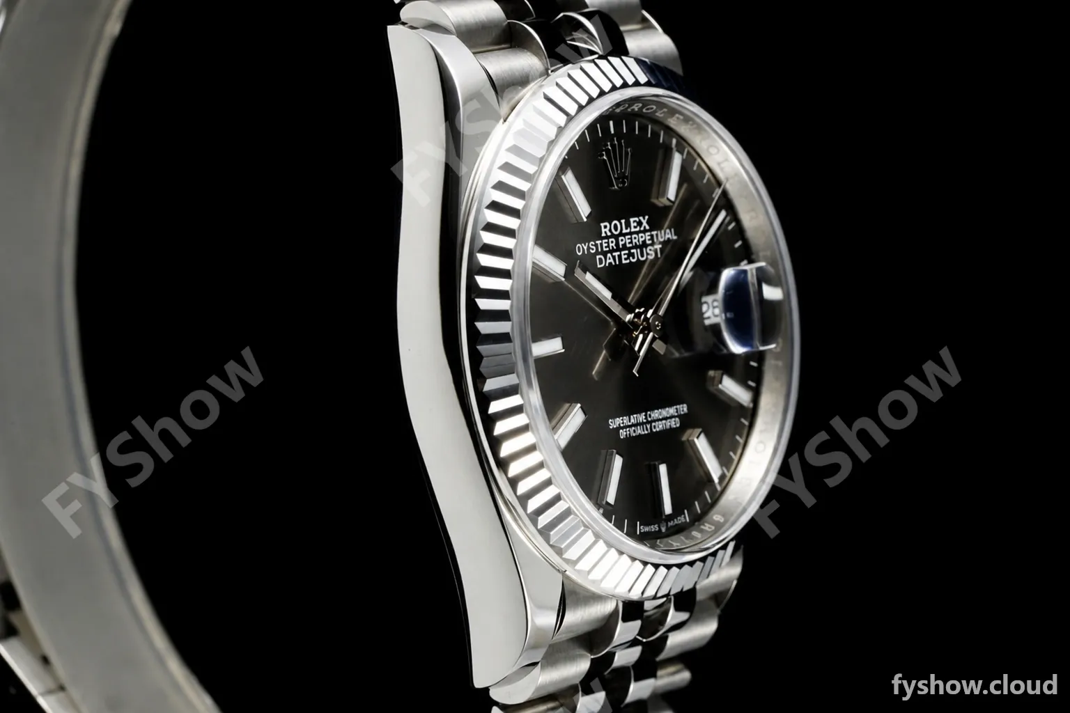 Rolex - Datejust 126234 36mm Jub Flt 904L SS/SS Gry/Stk Clean Plus DD3235 - Image 2