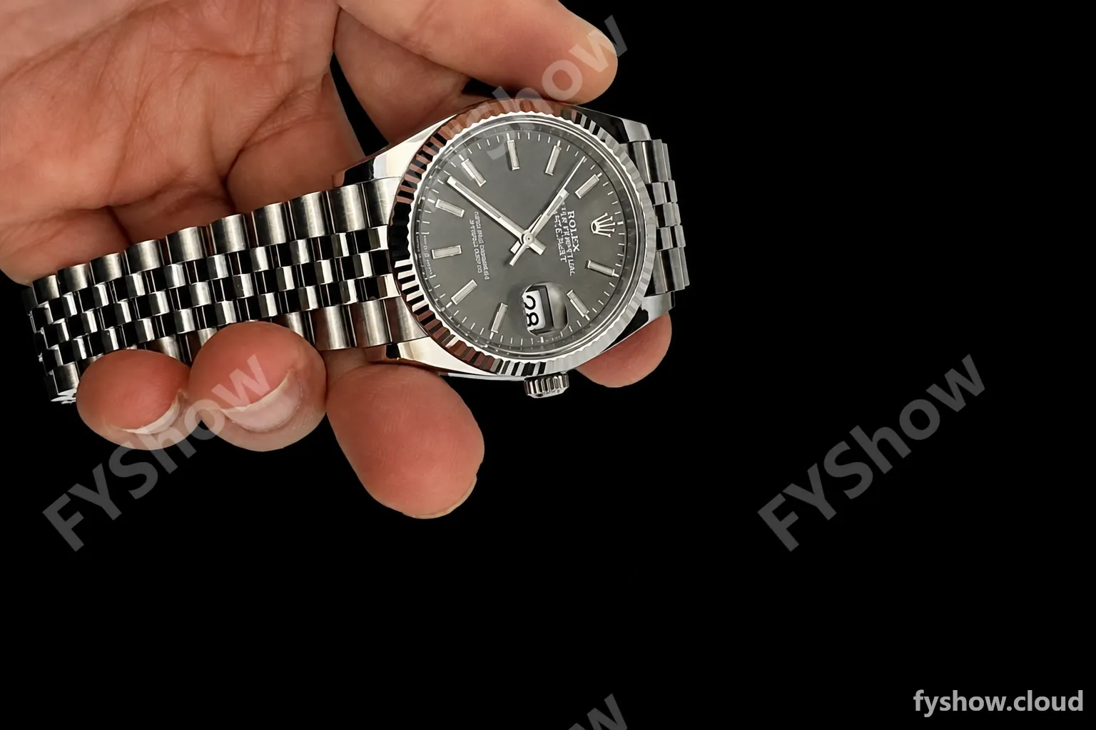 Rolex - Datejust 126234 36mm Jub Flt 904L SS/SS Gry/Stk Clean Plus DD3235 - Image 33