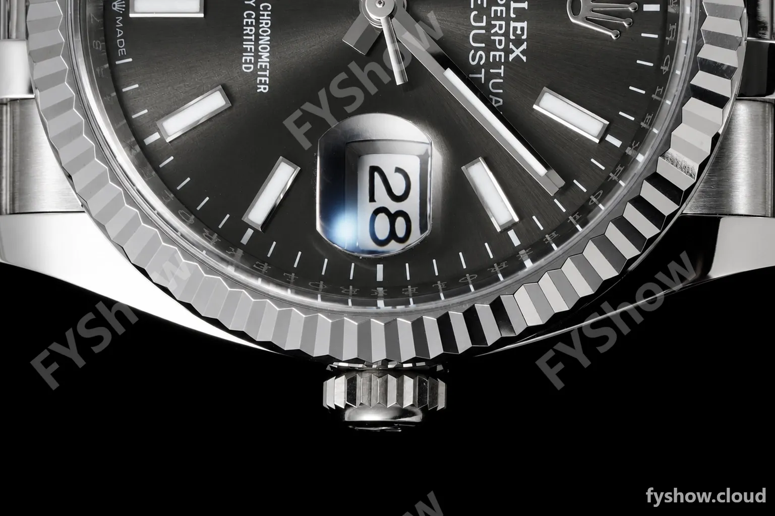 Rolex - Datejust 126234 36mm Jub Flt 904L SS/SS Gry/Stk Clean Plus DD3235 - Image 8