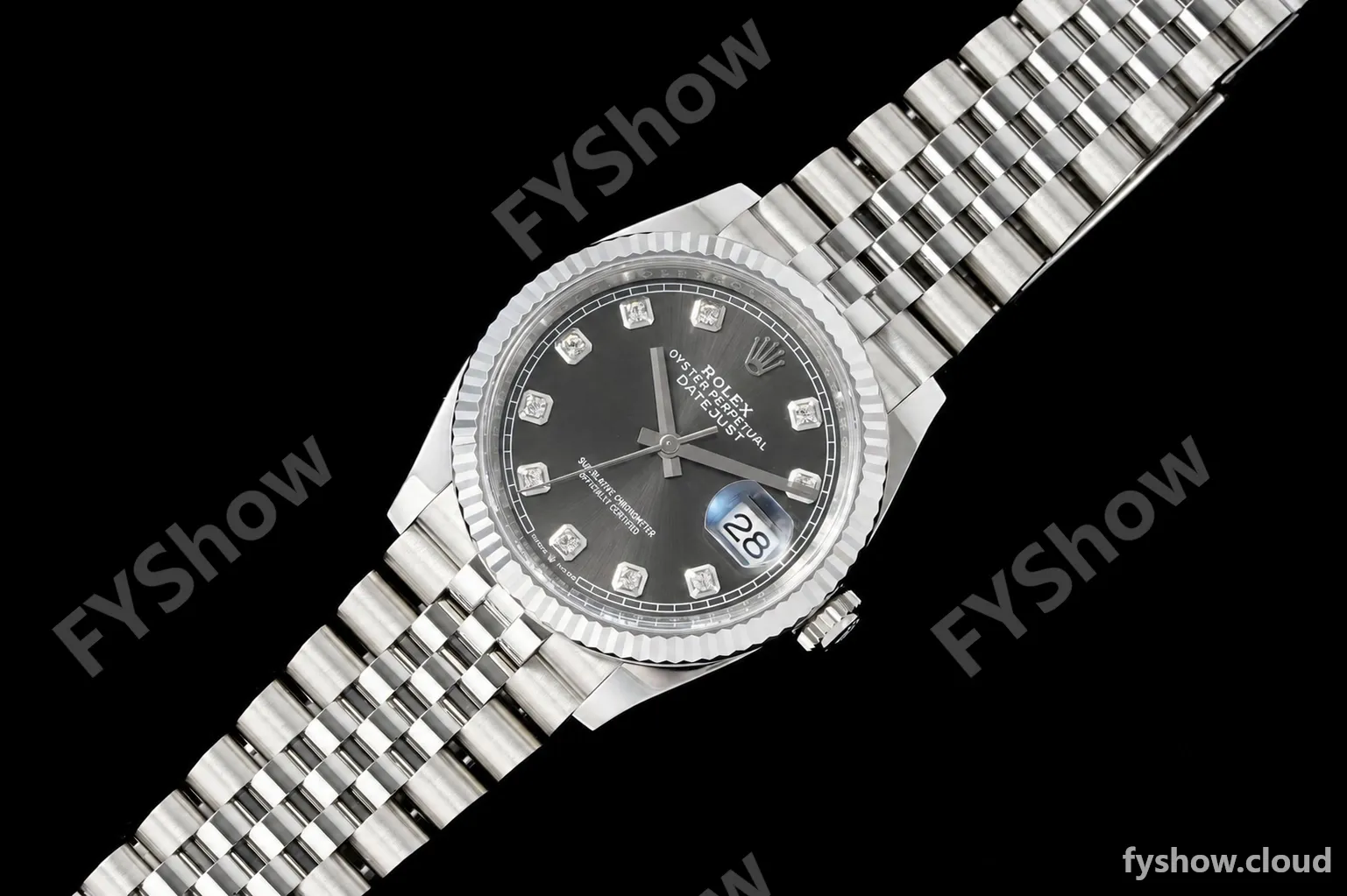 Rolex - Datejust 126234 36mm Jub Flt 904L SS/SS Gry/Dia Clean Plus DD3235 - Image 3