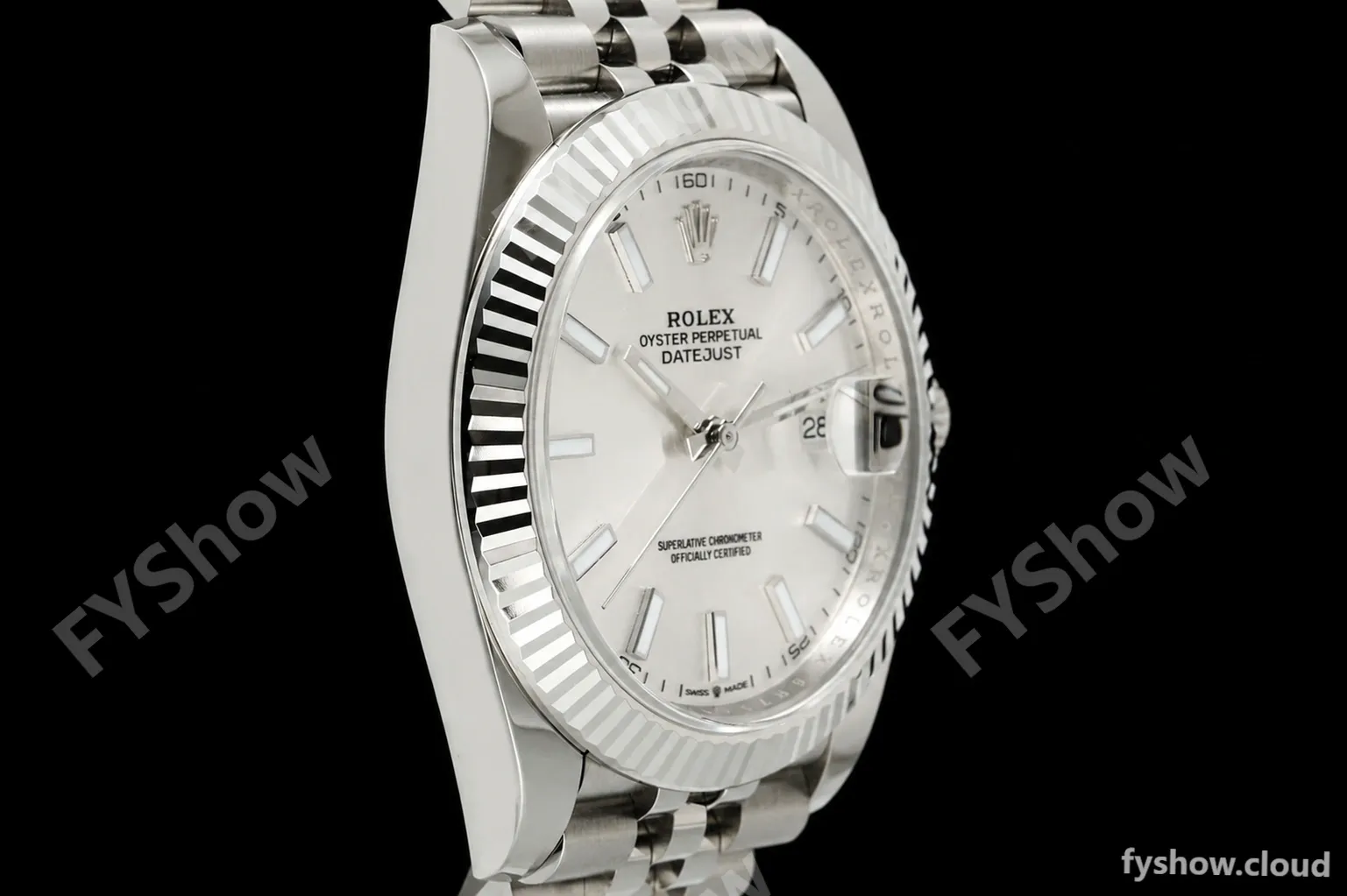 Rolex - Datejust 126334 41mm Jub Flt 904L SS/SS Silv/Stk ARF DD3235 - Image 2