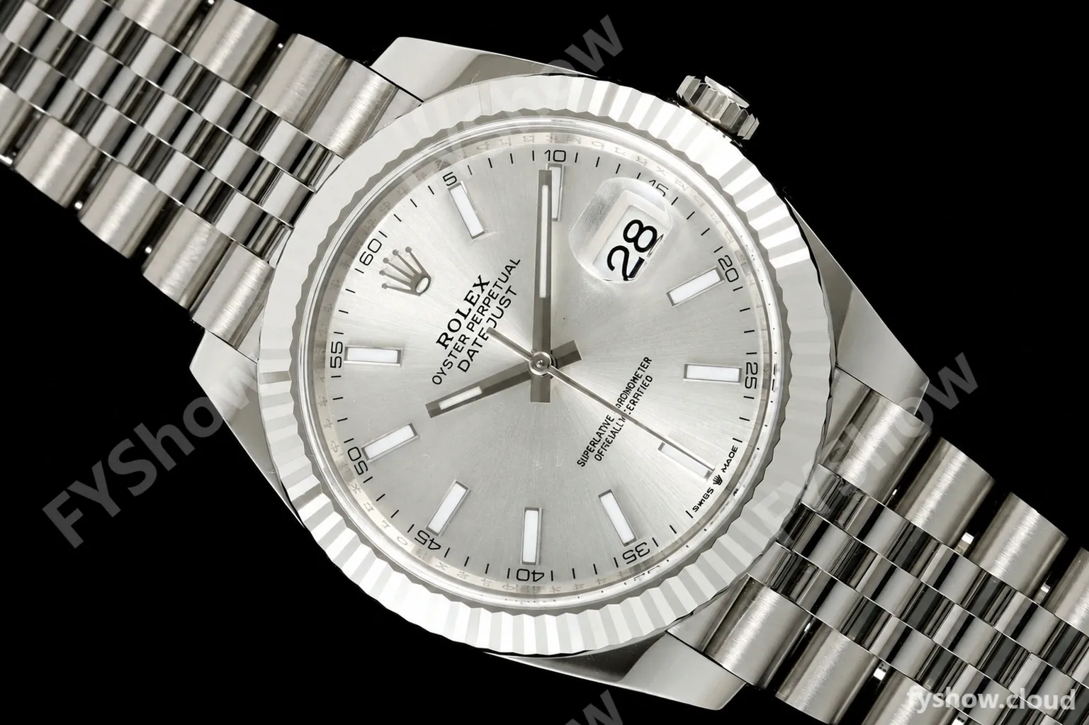 Rolex - Datejust 126334 41mm Jub Flt 904L SS/SS Silv/Stk ARF DD3235 - Image 31