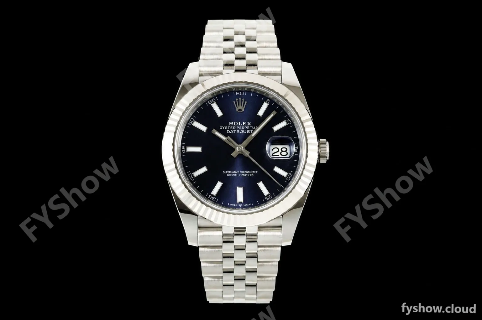 Rolex - Datejust 126334 41mm Jub Flt 904L SS/SS Blu/Stk ARF DD3235