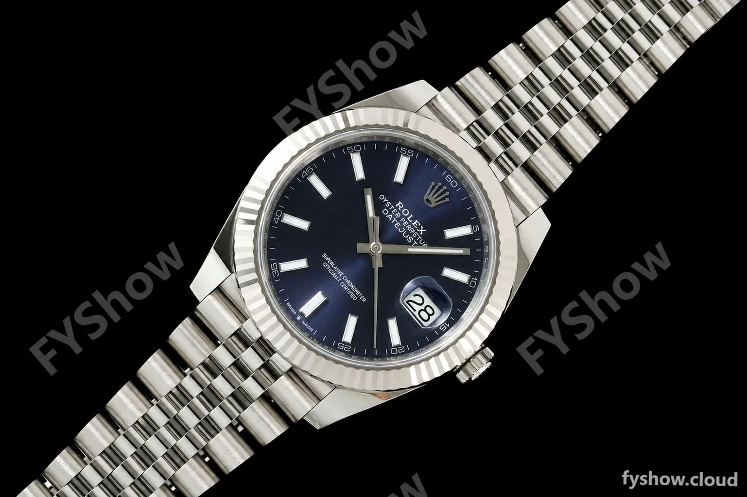 Rolex - Datejust 126334 41mm Jub Flt 904L SS/SS Blu/Stk ARF DD3235 - Image 27