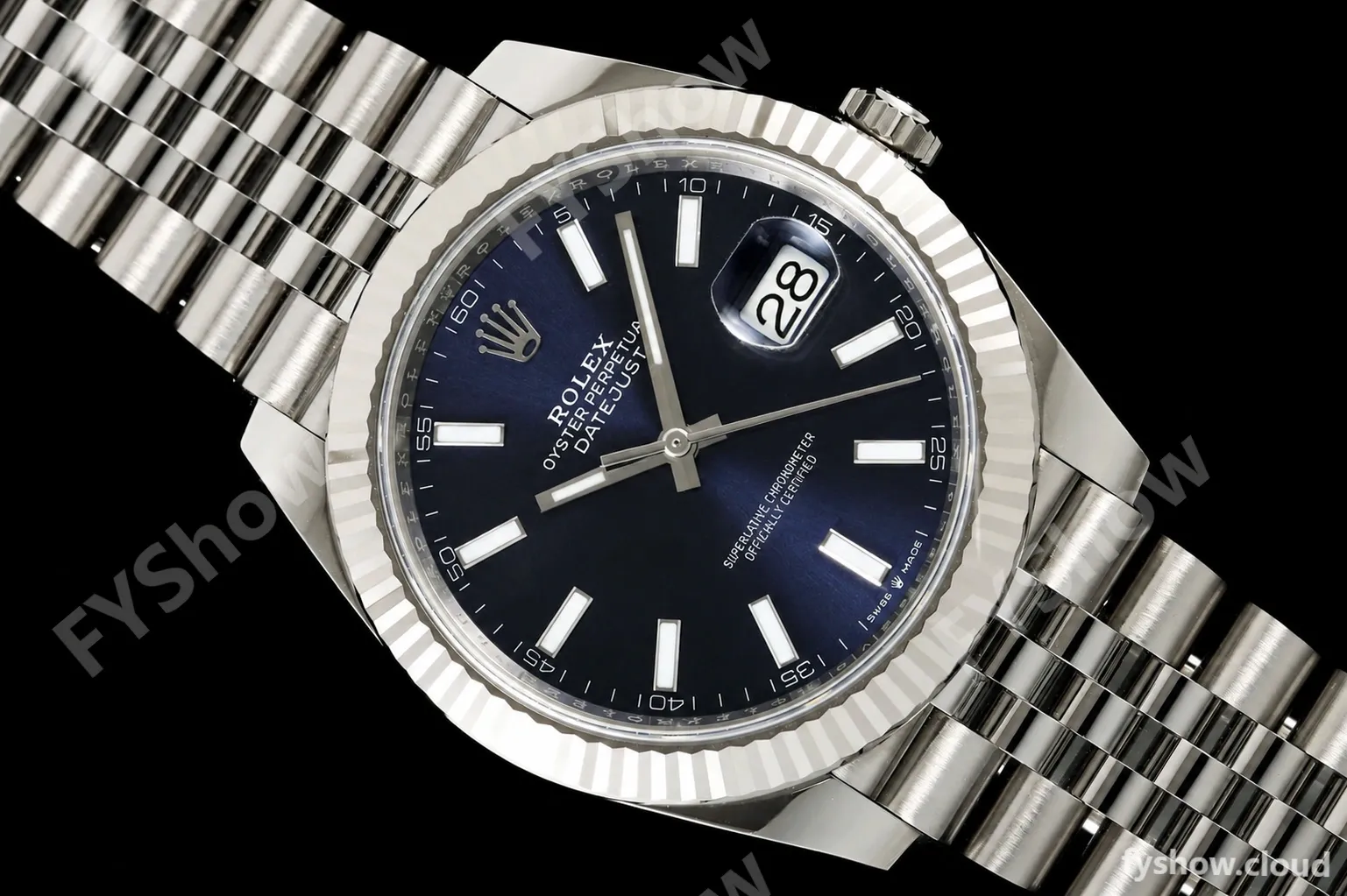 Rolex - Datejust 126334 41mm Jub Flt 904L SS/SS Blu/Stk ARF DD3235 - Image 28