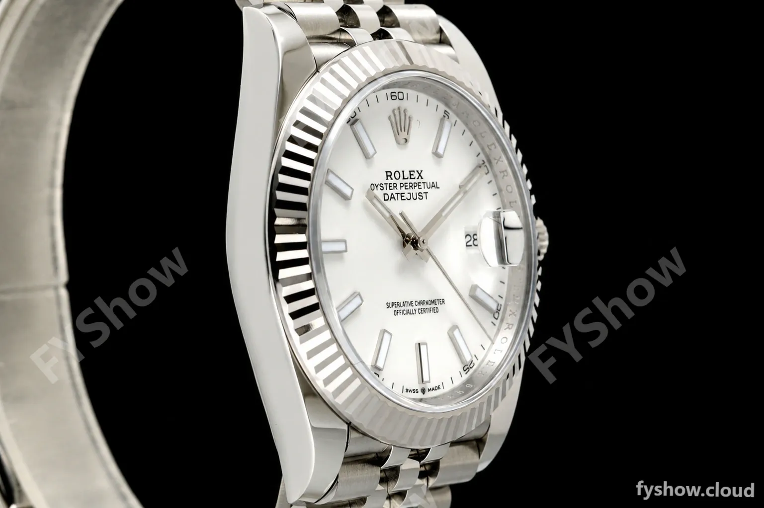 Rolex - Datejust 126334 41mm Jub Flt 904L SS/SS Wht/Stk ARF DD3235 - Image 2