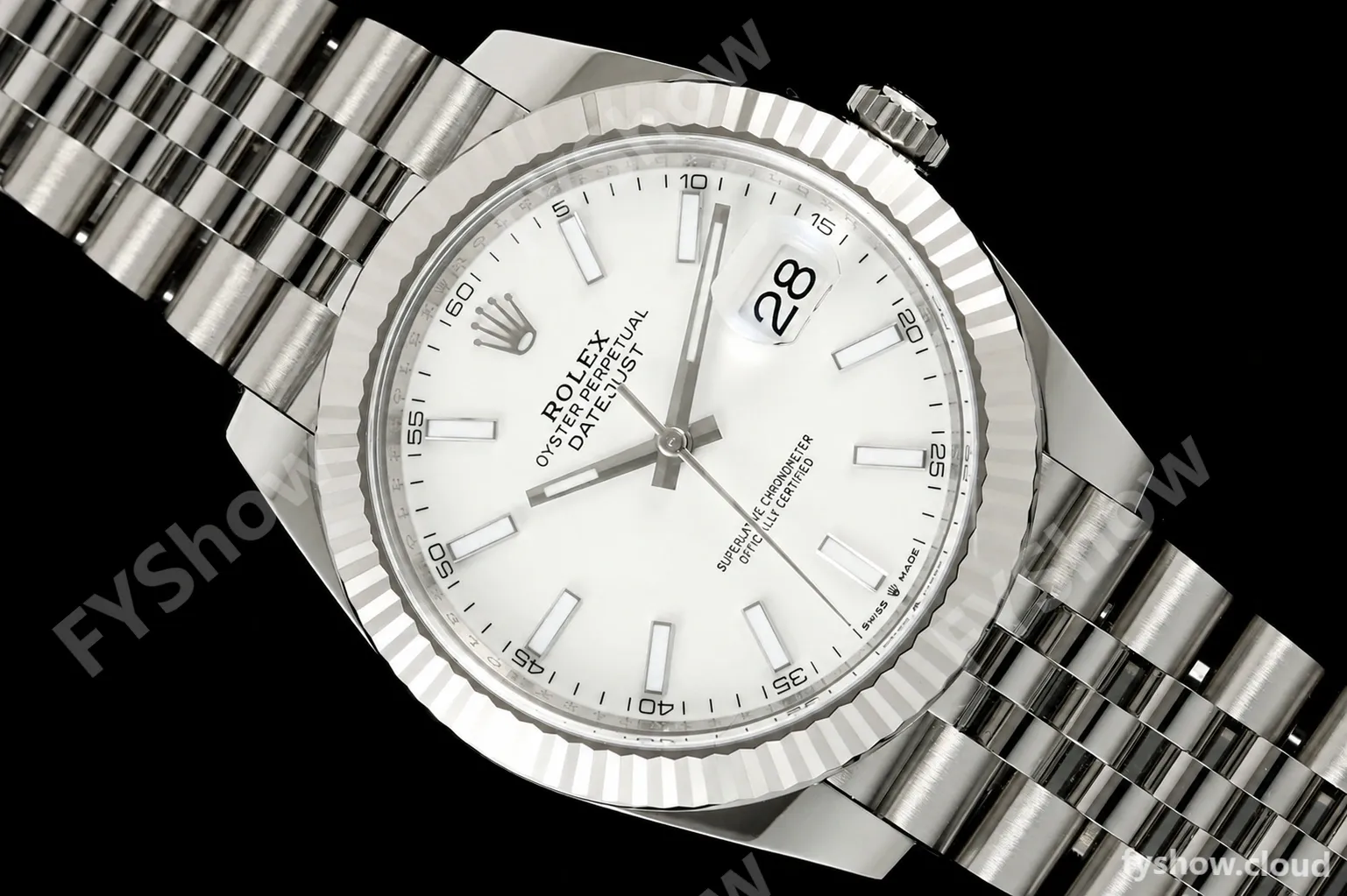 Rolex - Datejust 126334 41mm Jub Flt 904L SS/SS Wht/Stk ARF DD3235 - Image 28