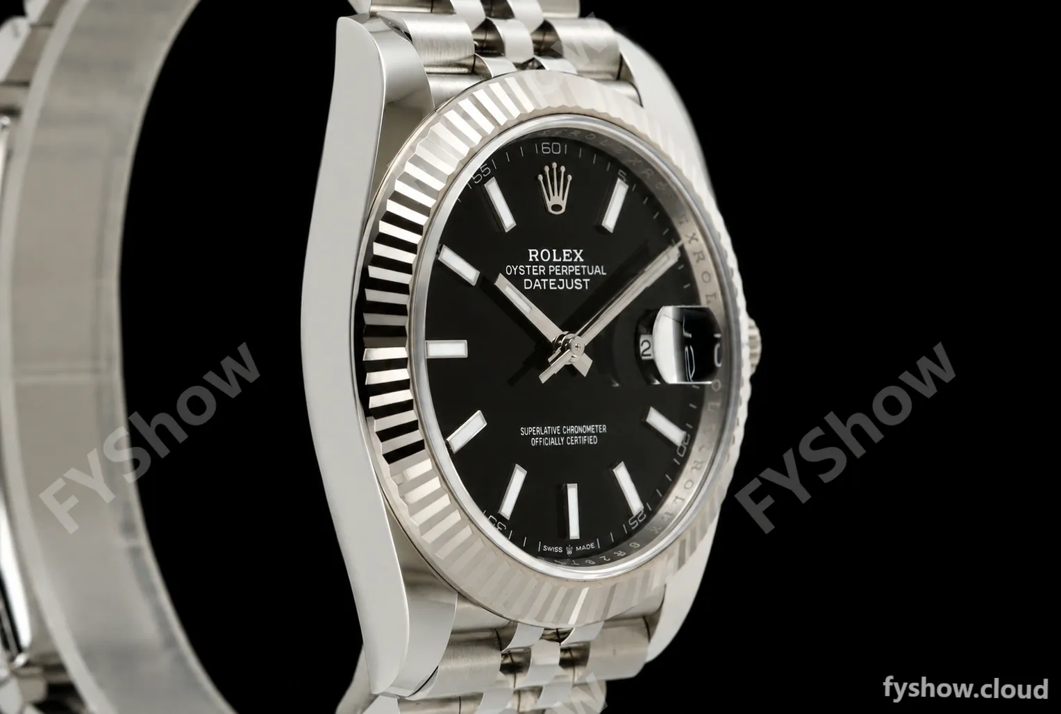 Rolex - Datejust 126334 41mm Jub Flt 904L SS/SS Blk/Stk ARF DD3235 - Image 2