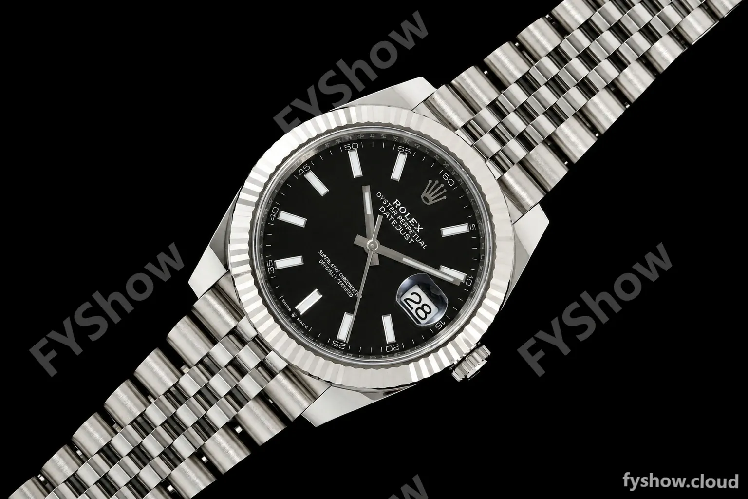 Rolex - Datejust 126334 41mm Jub Flt 904L SS/SS Blk/Stk ARF DD3235 - Image 27