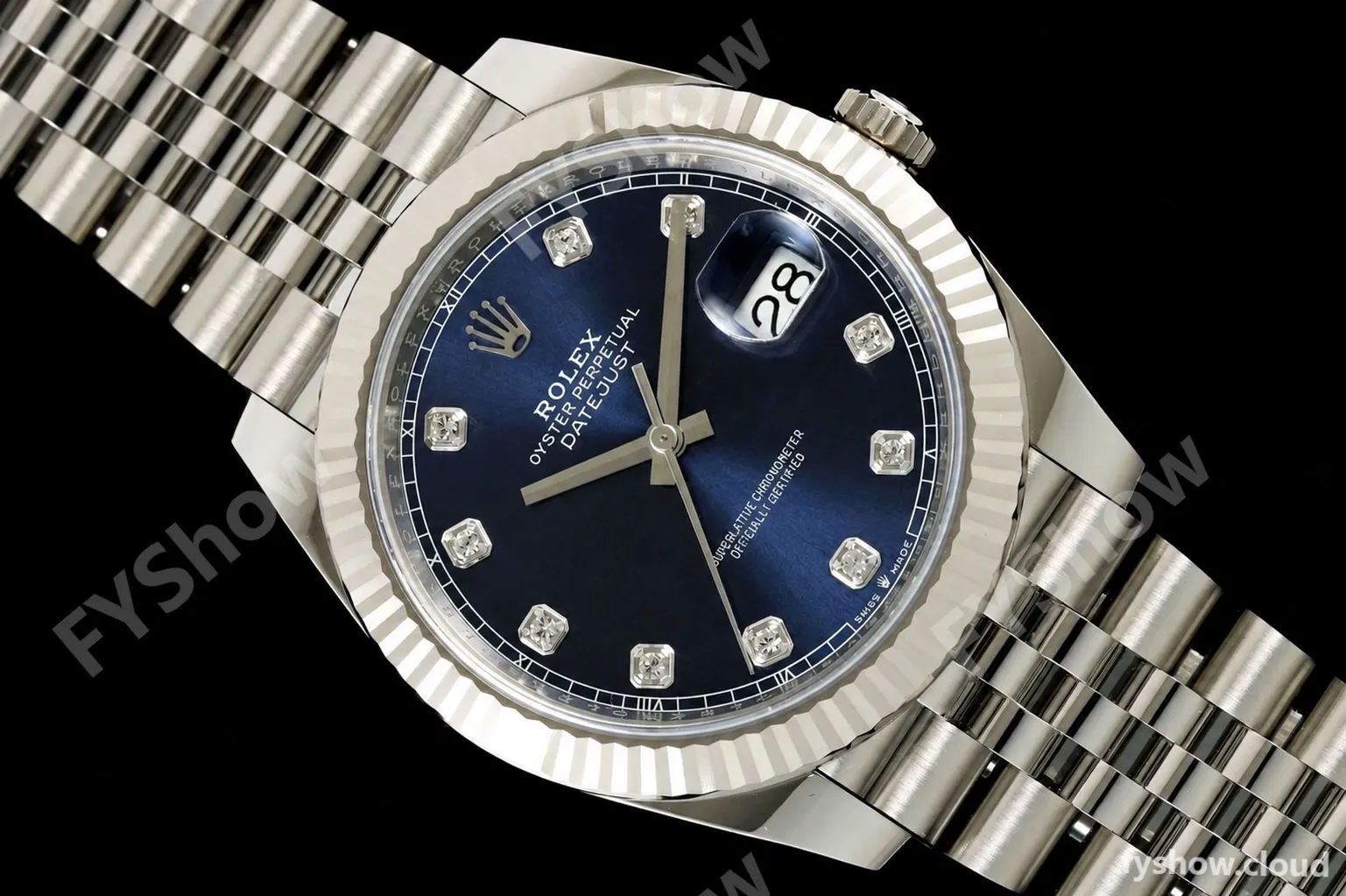 Rolex - Datejust 126334 41mm Jub Flt 904L SS/SS Blu/Dia ARF DD3235 - Image 27