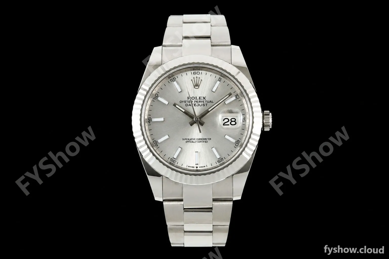 Rolex - Datejust 126334 41mm Oys Flt 904L SS/SS Silv/Stk ARF DD3235