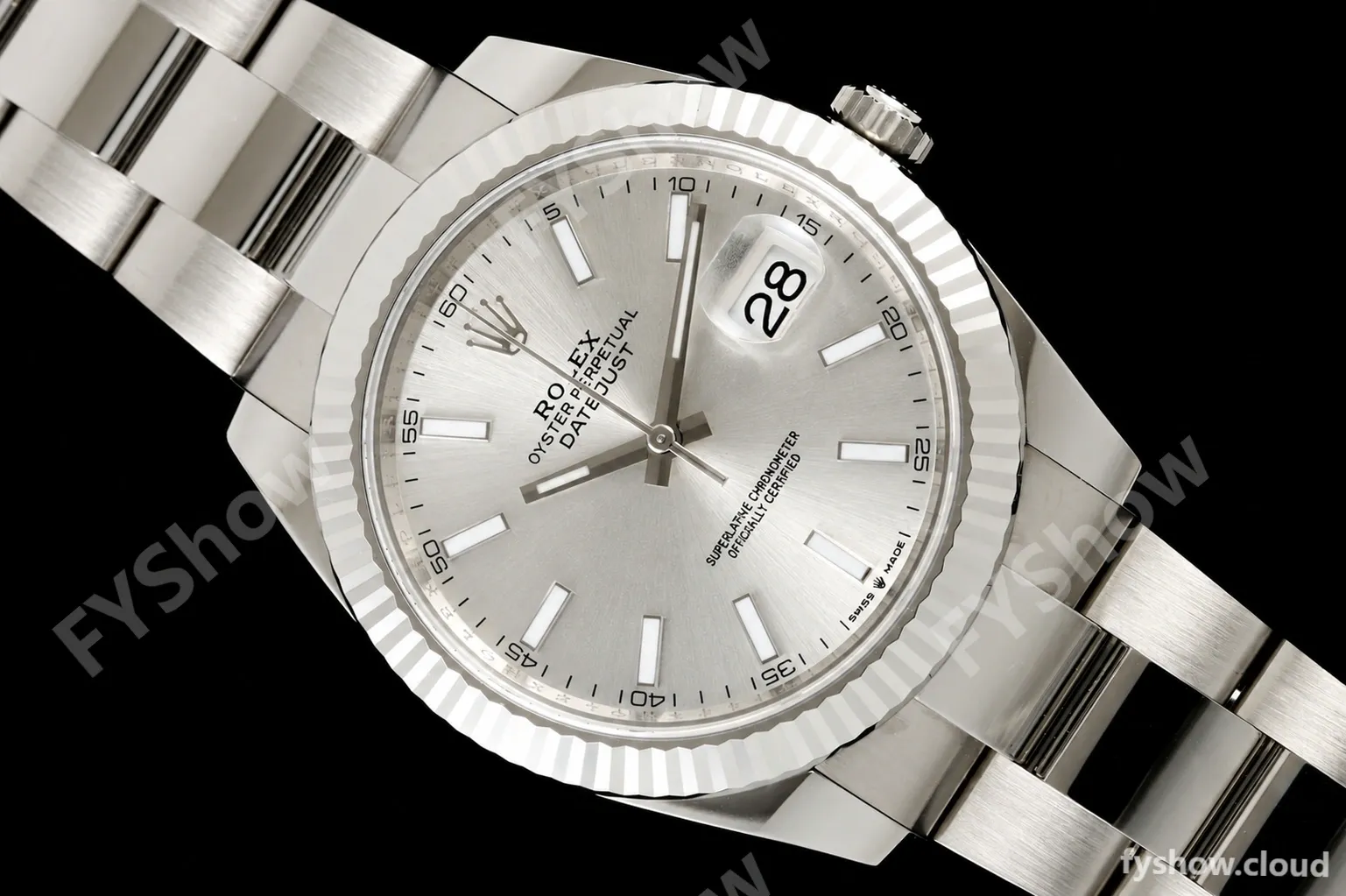 Rolex - Datejust 126334 41mm Oys Flt 904L SS/SS Silv/Stk ARF DD3235 - Image 32