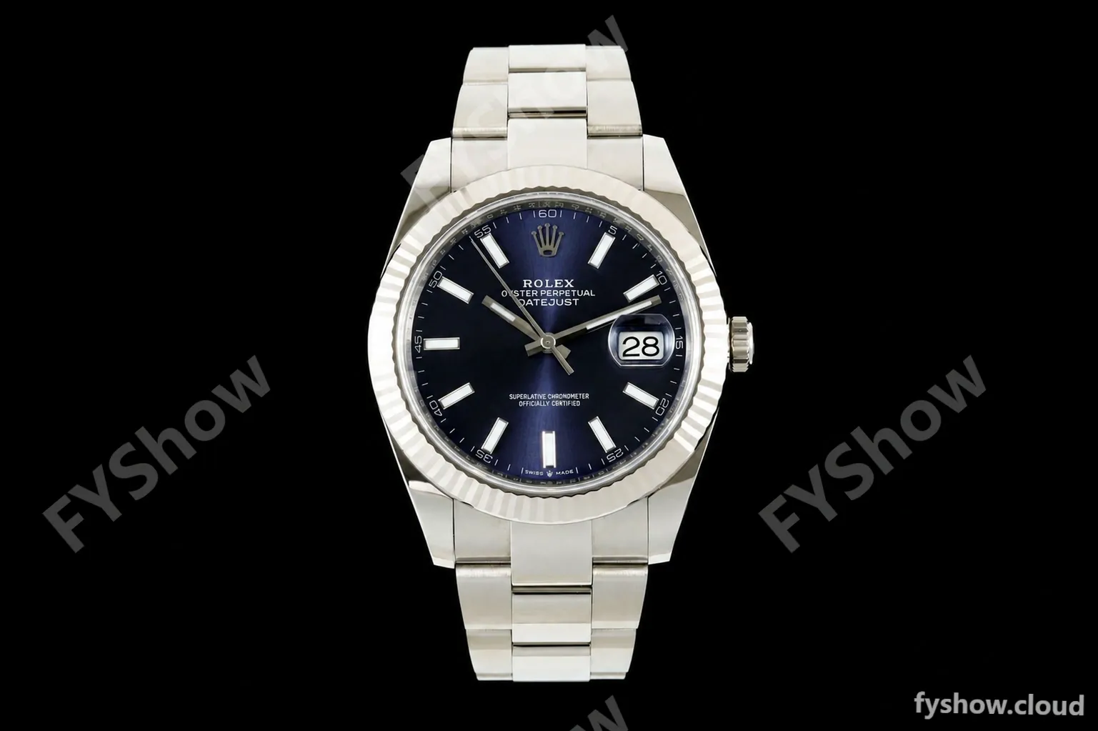 Rolex - Datejust 126334 41mm Oys Flt 904L SS/SS Blu/Stk ARF DD3235