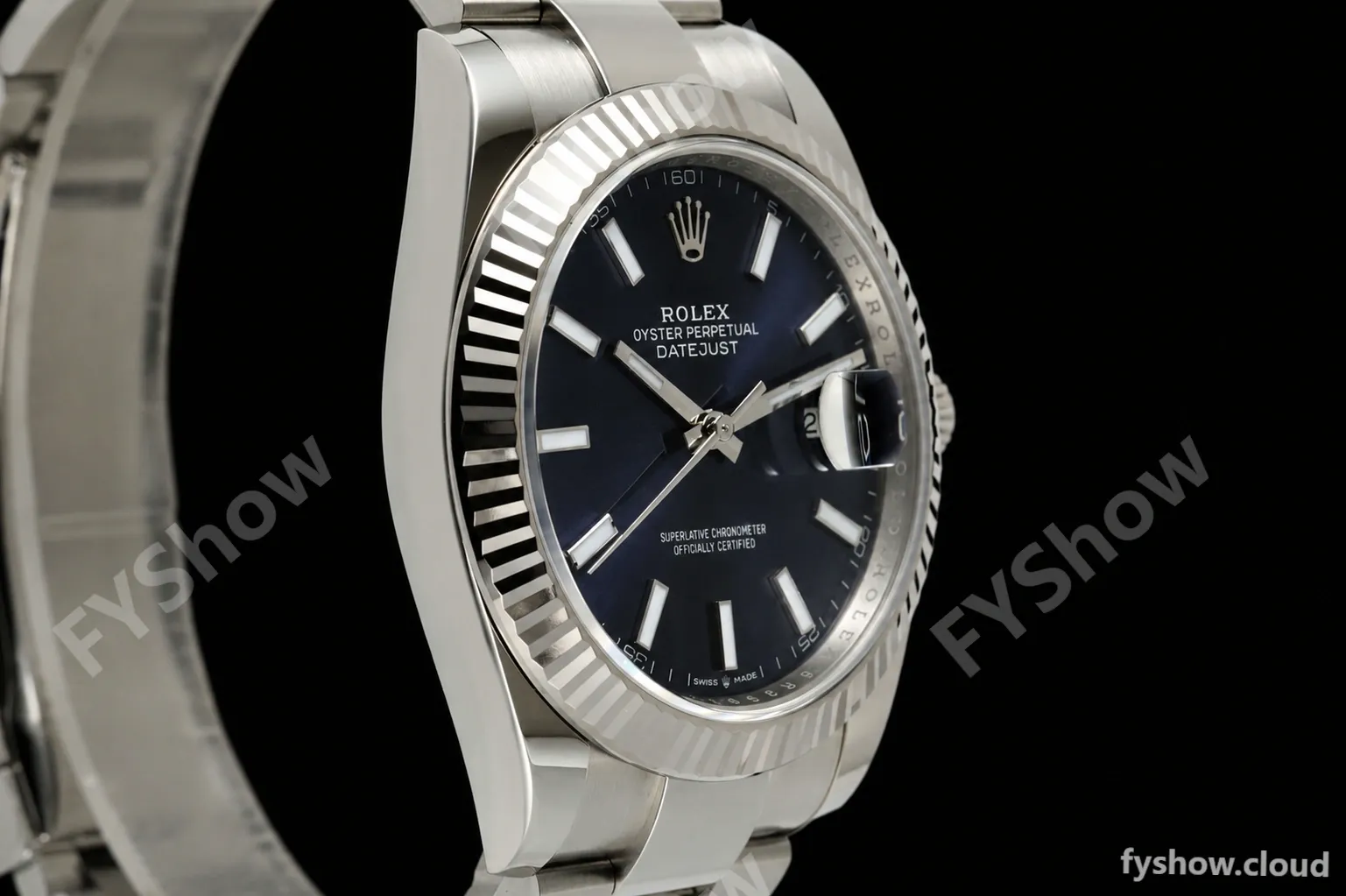 Rolex - Datejust 126334 41mm Oys Flt 904L SS/SS Blu/Stk ARF DD3235 - Image 2