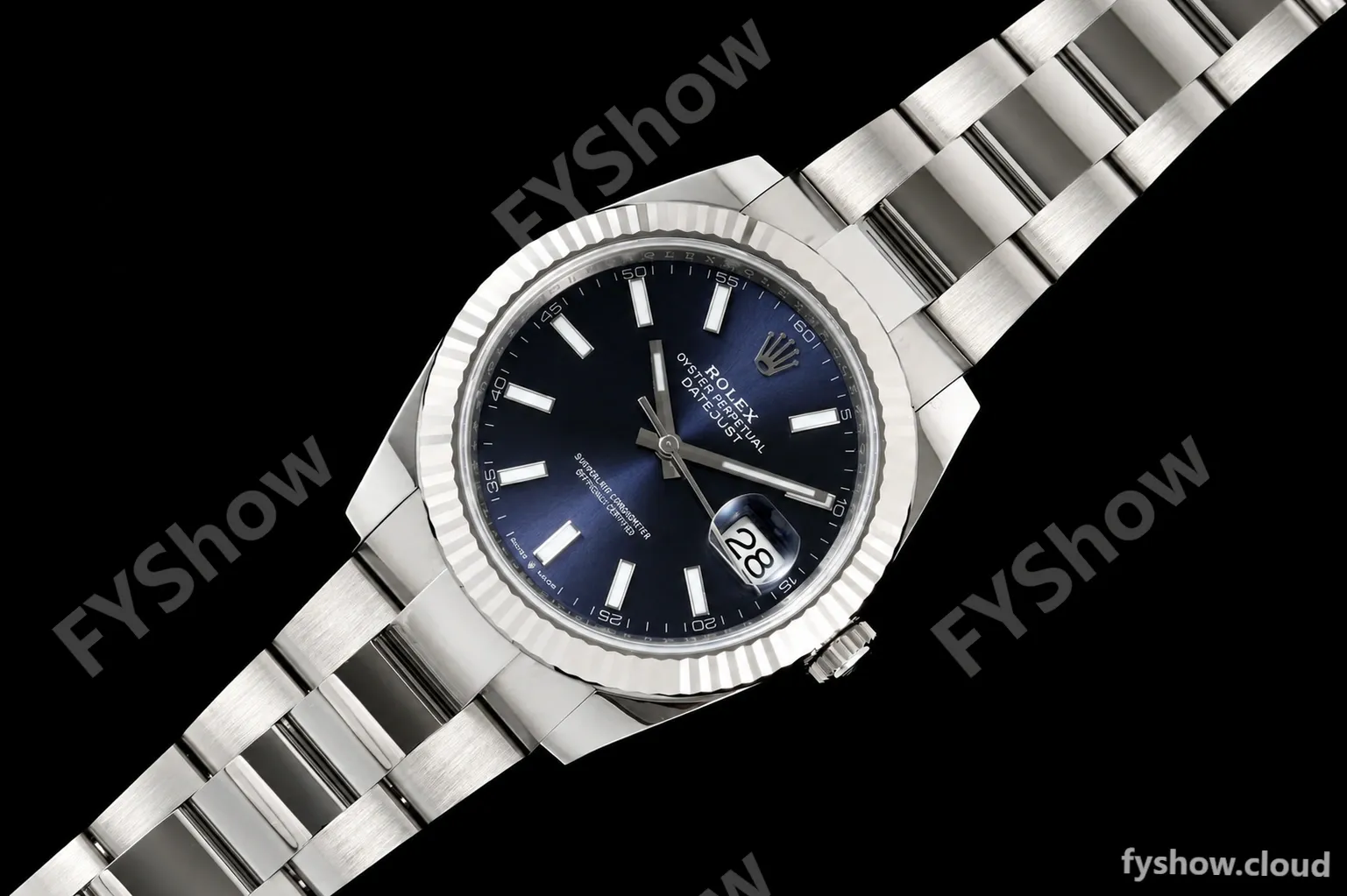 Rolex - Datejust 126334 41mm Oys Flt 904L SS/SS Blu/Stk ARF DD3235 - Image 28
