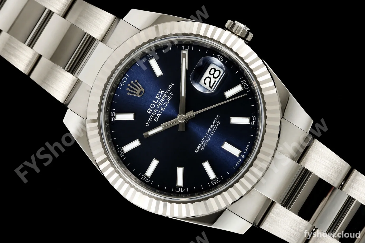 Rolex - Datejust 126334 41mm Oys Flt 904L SS/SS Blu/Stk ARF DD3235 - Image 29