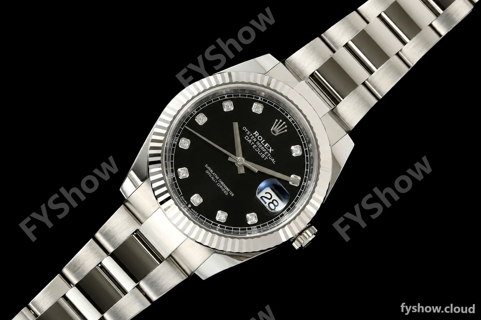 Rolex - Datejust 126334 41mm Oys Flt 904L SS/SS Blk/Dia ARF DD3235 - Image 27