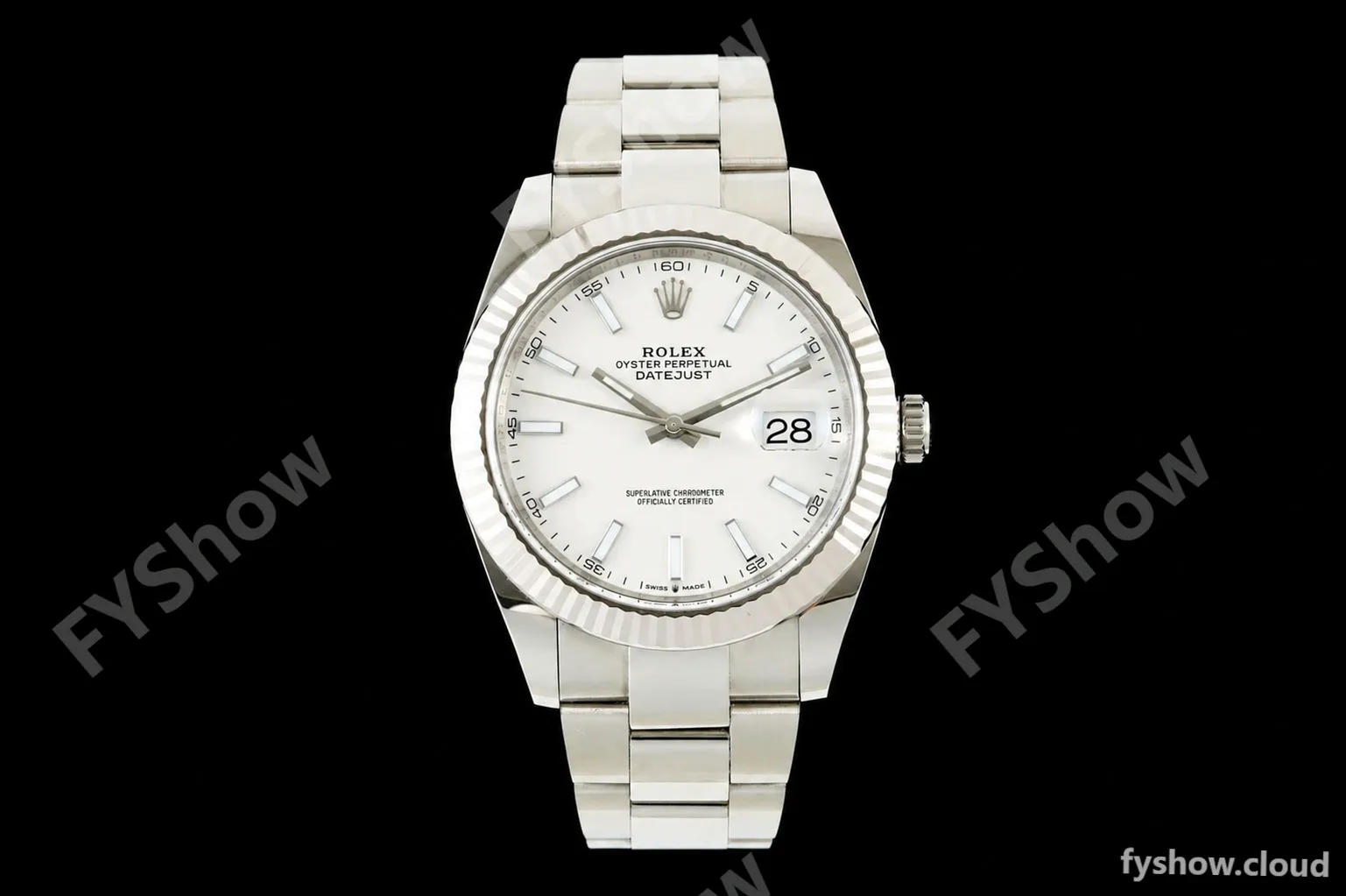 Rolex - Datejust 126334 41mm Oys Flt 904L SS/SS Wht/Stk ARF DD3235