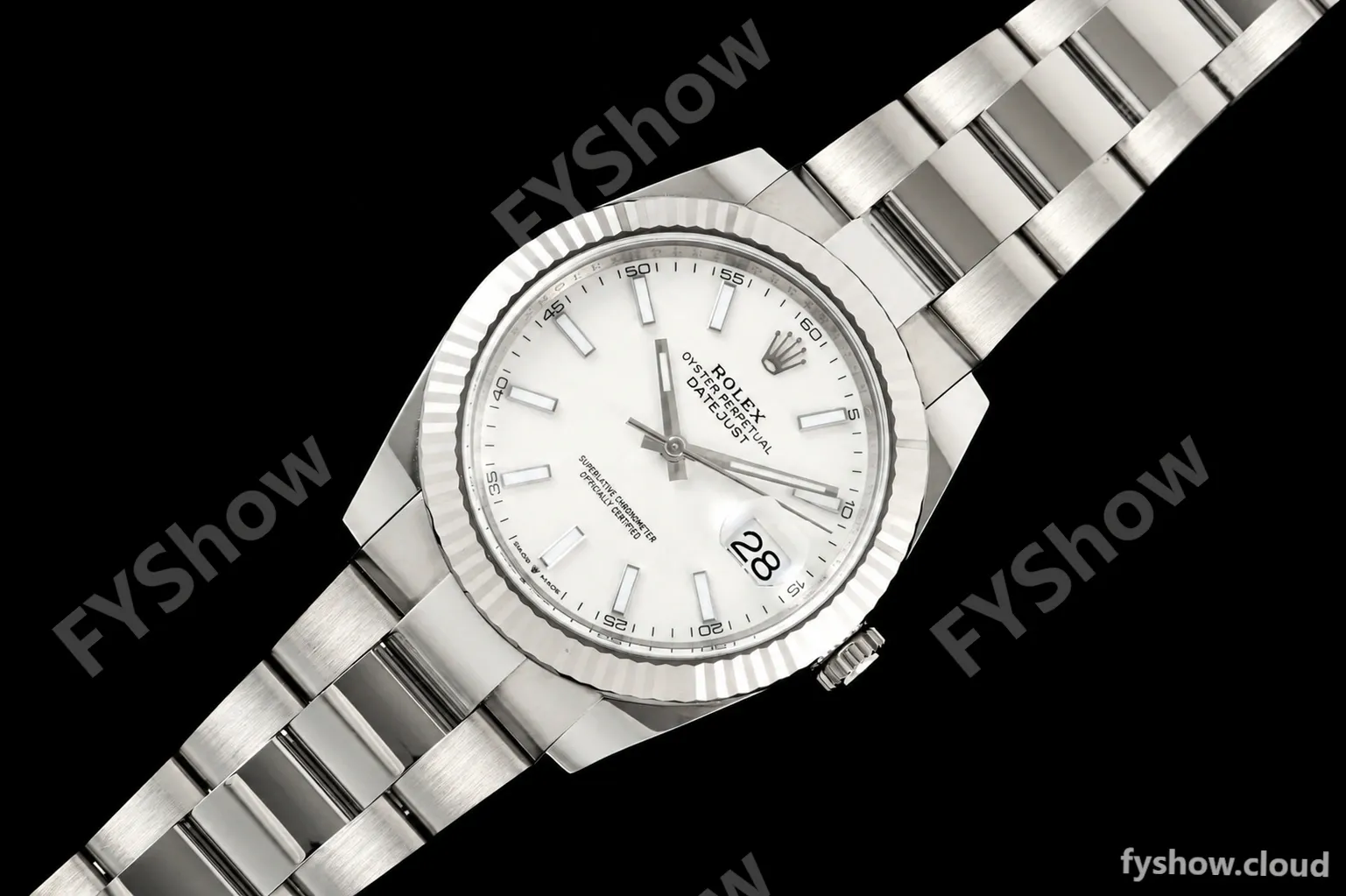 Rolex - Datejust 126334 41mm Oys Flt 904L SS/SS Wht/Stk ARF DD3235 - Image 28