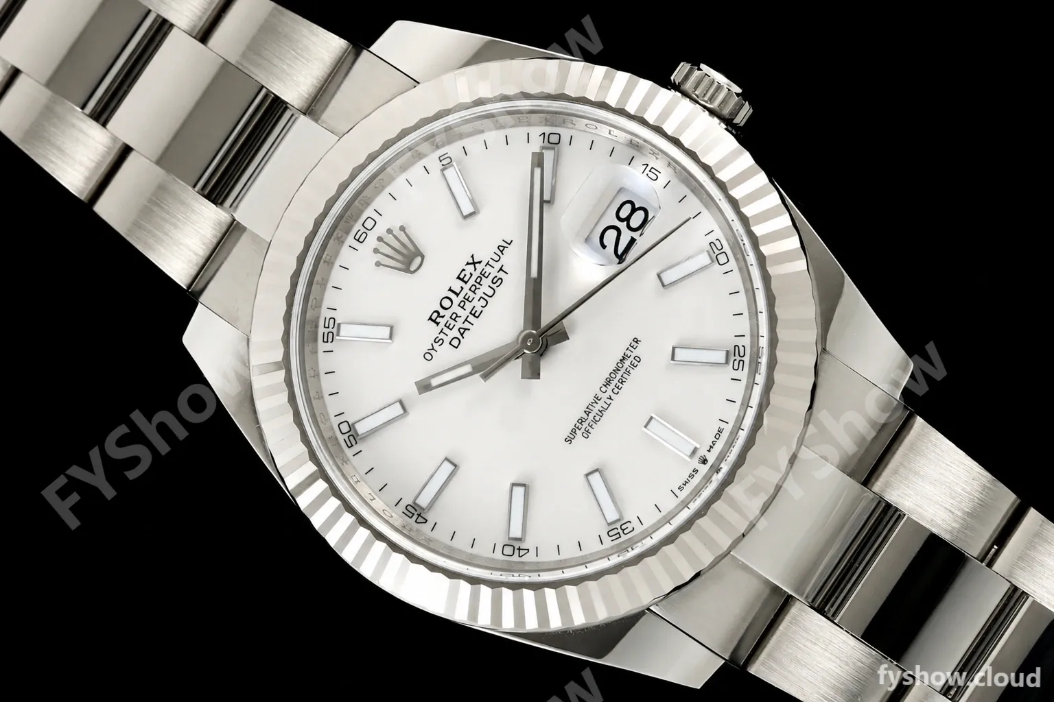 Rolex - Datejust 126334 41mm Oys Flt 904L SS/SS Wht/Stk ARF DD3235 - Image 29