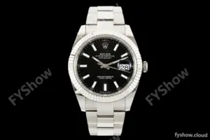 Rolex - Datejust 126334 41mm Oys Flt 904L SS/SS Blk/Stk ARF DD3235