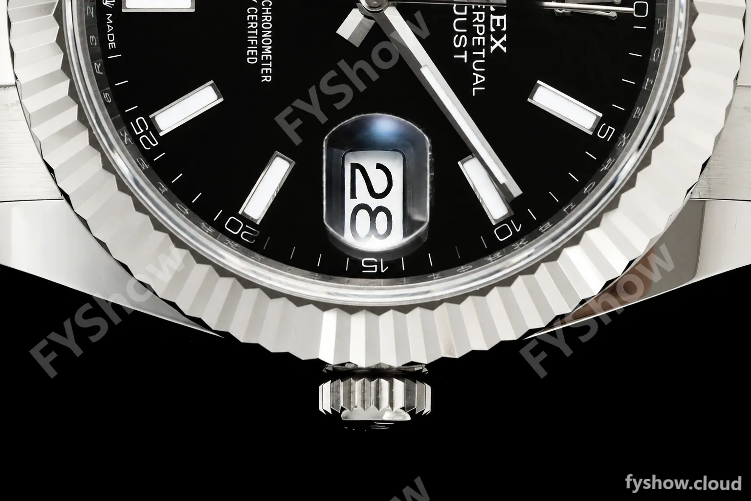 Rolex - Datejust 126334 41mm Oys Flt 904L SS/SS Blk/Stk ARF DD3235 - Image 27