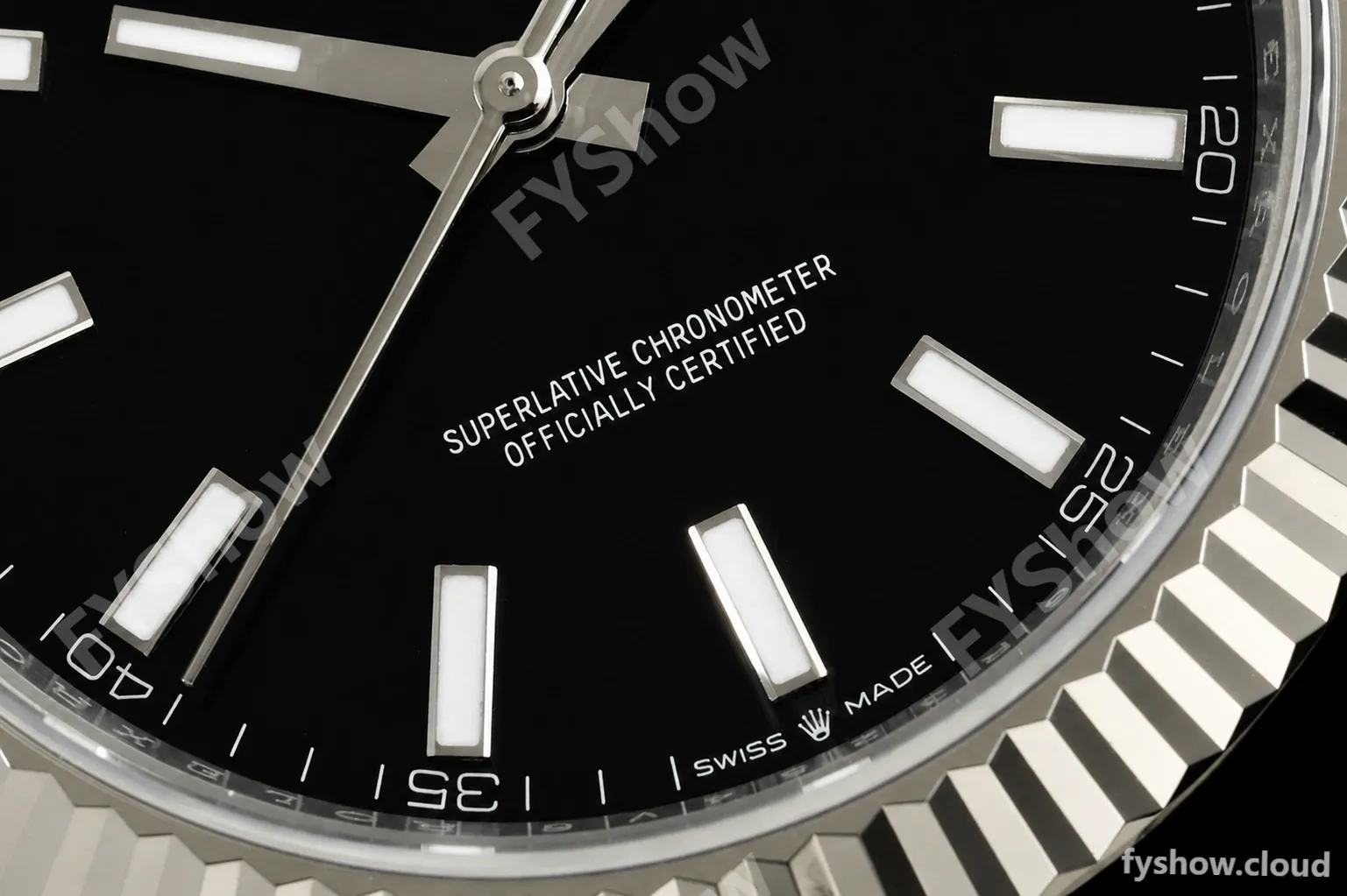 Rolex - Datejust 126334 41mm Oys Flt 904L SS/SS Blk/Stk ARF DD3235 - Image 31