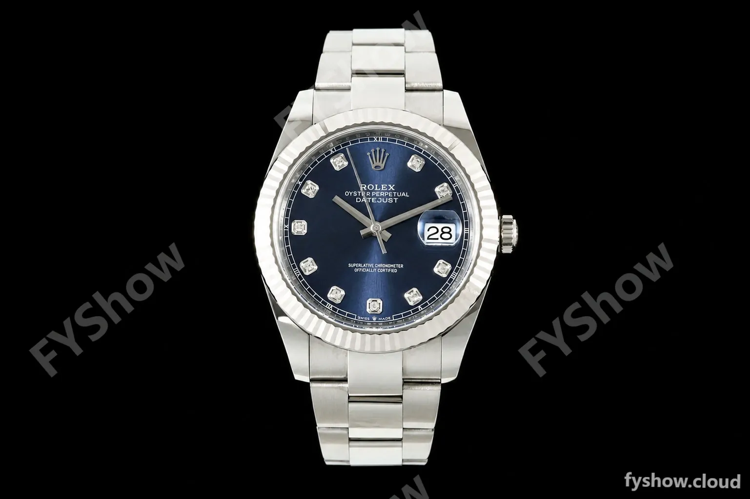 Rolex - Datejust 126334 41mm Oys Flt 904L SS/SS Blu/Dia ARF DD3235