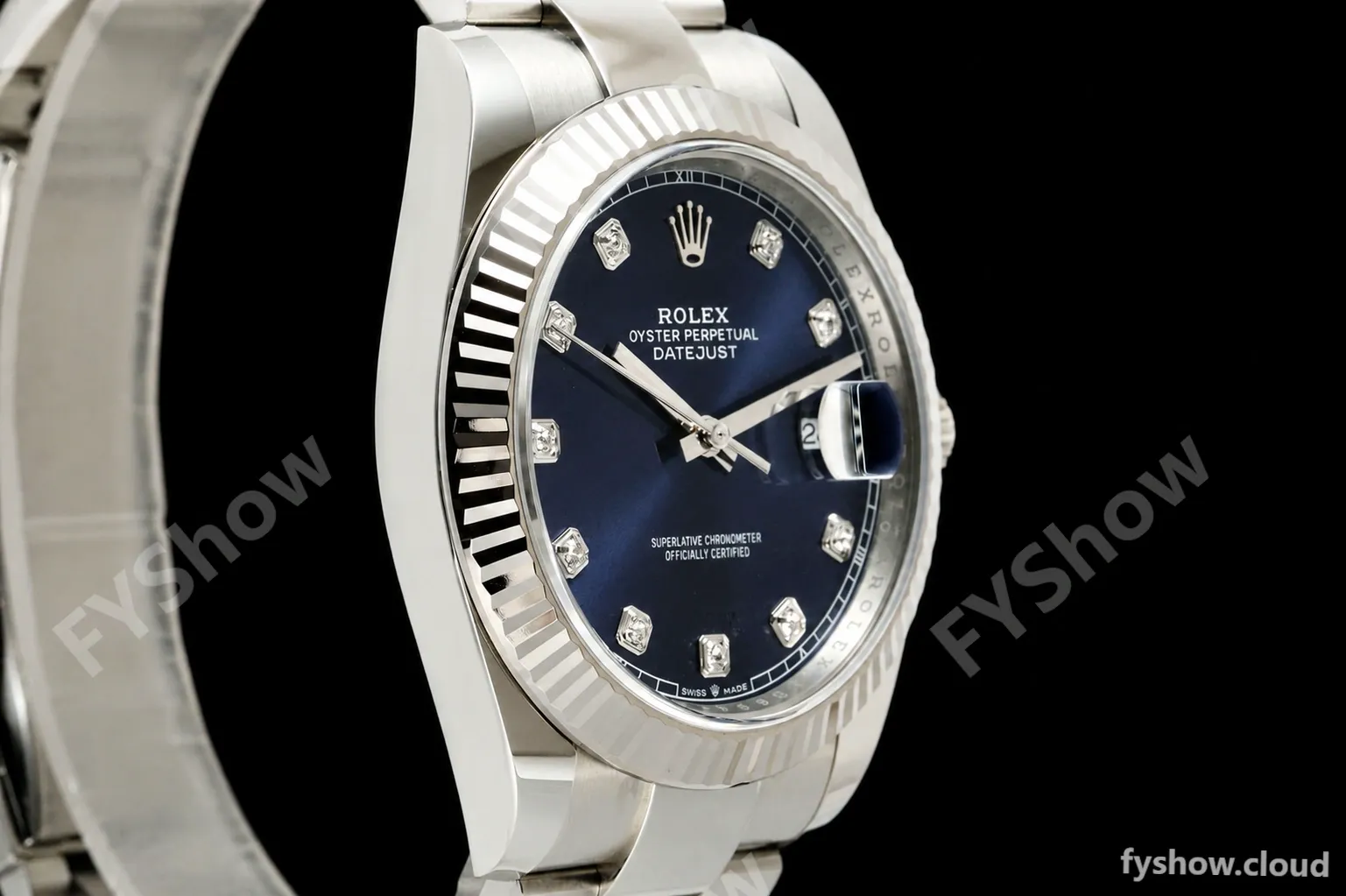 Rolex - Datejust 126334 41mm Oys Flt 904L SS/SS Blu/Dia ARF DD3235 - Image 2