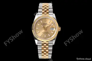Rolex - Datejust 126233 36mm Jub Flt 904L YG/SS Gold/Stk QF SH3235