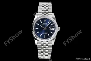 Rolex - Datejust 126234 36mm Jub Flt 904L SS/SS Blu/Stk QF SH3235