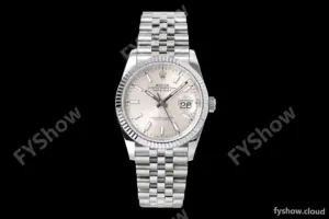 Rolex - Datejust 126234 36mm Jub Flt 904L SS/SS Silv/Stk QF SH3235