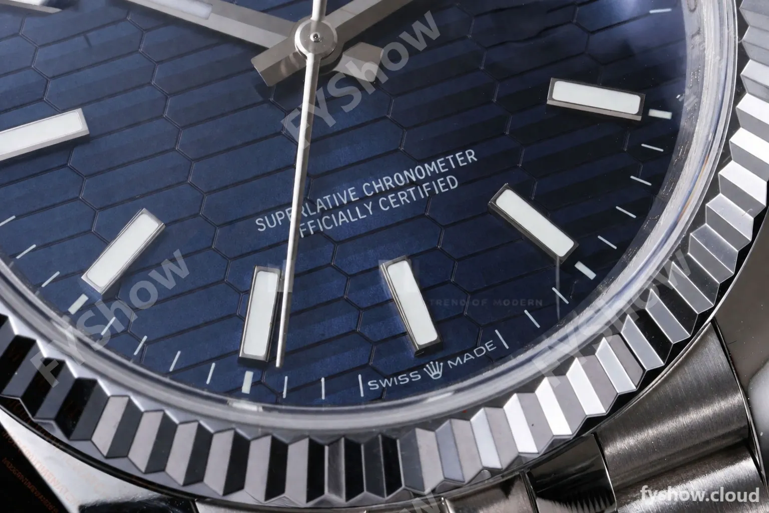 Rolex - Datejust 126234 36mm Jub Flt 904L SS/SS F-Blu/Stk QF SH3235 - Image 6