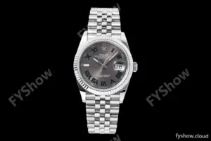 Rolex - Datejust 126234 36mm Wimbledon Jub Flt 904L SS/SS Grey/Rmn QF SH3235