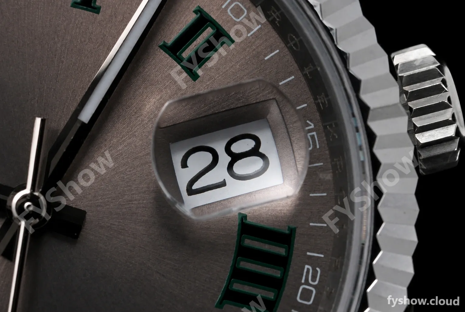 Rolex - Datejust 126234 36mm Wimbledon Jub Flt 904L SS/SS Grey/Rmn QF SH3235 - Image 7