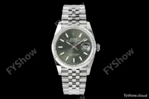 Rolex - Datejust 126234 36mm Jub Flt 904L SS/SS Mint Green ARF DD3235